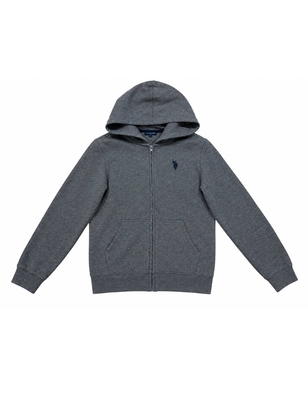 Polo by Ralph Lauren Men's Gray Full-Zip Hoodie